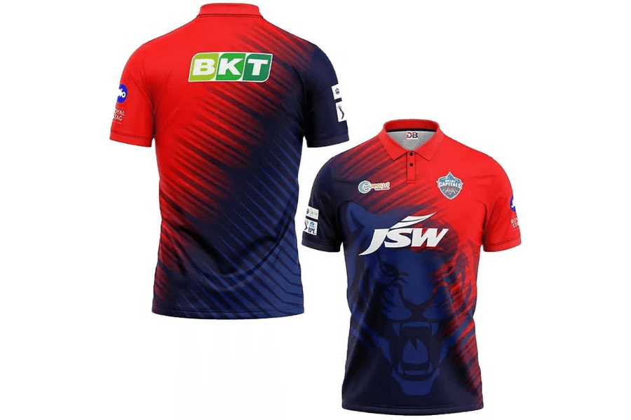 Manufacturer, Exporter, Importer, Supplier, Wholesaler, Retailer, Trader of Delhi Capitals IPL Cricket Jersey in New Delhi, Delhi, India.