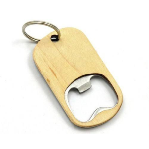 Manufacturer, Exporter, Importer, Supplier, Wholesaler, Retailer, Trader of Metallic Bottle Openers With Wooden Keychains in New Delhi, Delhi, India.